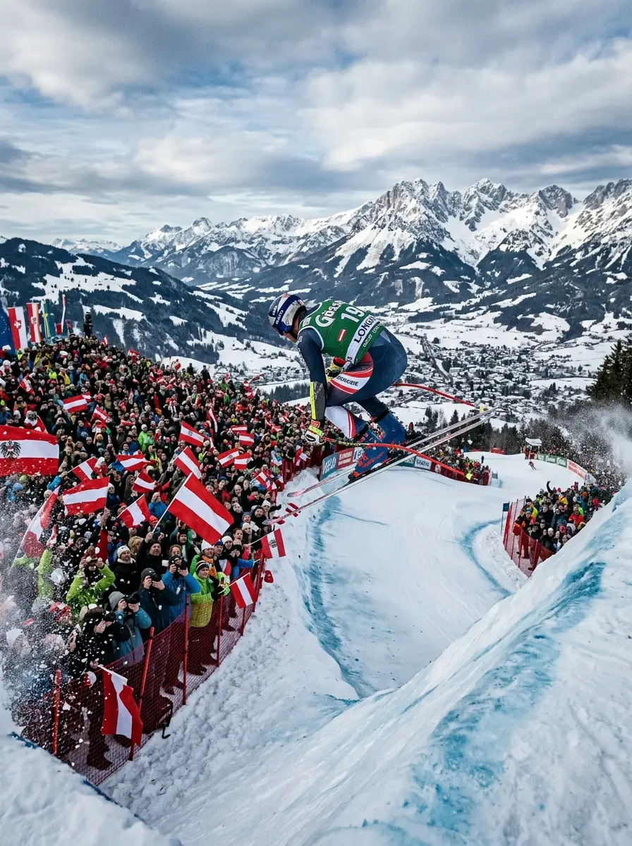 Cover-Bild Hahnenkamm Rennen Kitzbühel, Kitzbühel, Streif